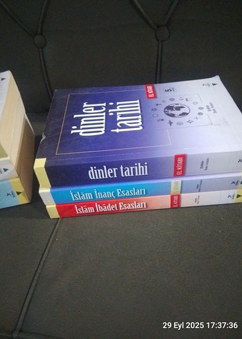 İLAHİYAT KİTAPLARI (Dinler Tarihi satıldı) - Görsel 3