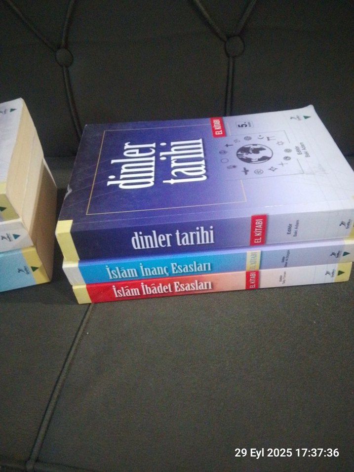 İLAHİYAT KİTAPLARI (Dinler Tarihi satıldı) - Görsel 3