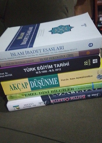 Din, Eğitim ve Tarih Kitapları Seti - Görsel 2