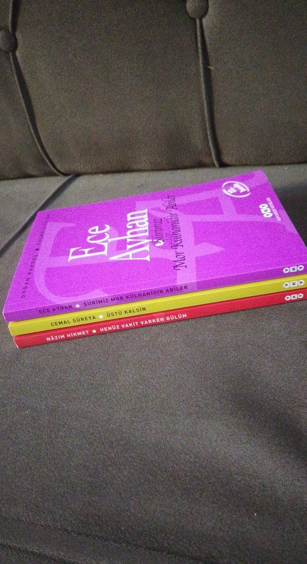Cemal Süreya, Nazım Hikmet, Ece Ayhan Şiir Kitapları - Görsel 2