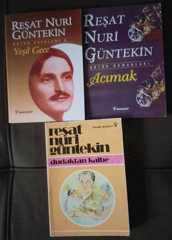 Reşat Nuri Güntekin Roman Seti 3 Kitap