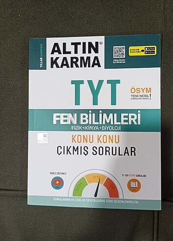 TYT FEN BİLİMLERİ ÇIKMIŞ SORULAR 