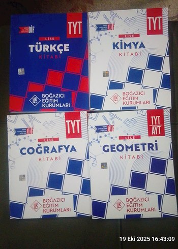 Beden TYT AYT Boğaziçi Eğitim Soru Bankası Seti