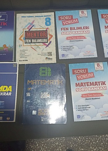 Beden 8. Sınıf Matematik LGS Kitapları Seti