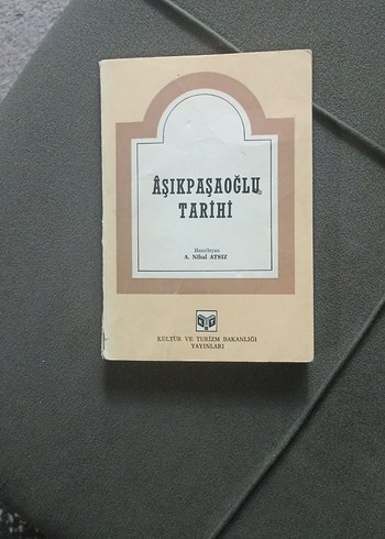 Aşıkpaşaoğlu Tarihi Osmanlı Kitabı