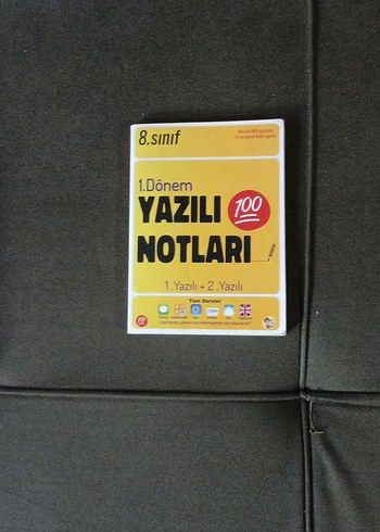 8. Sınıf 1. Dönem Yazılı Notları