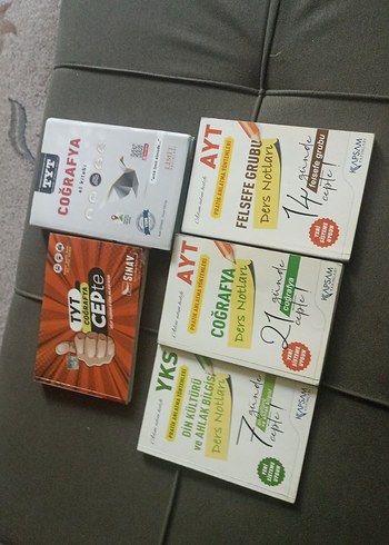 YKS AYT TYT Coğrafya ve Felsefe Ders Notları