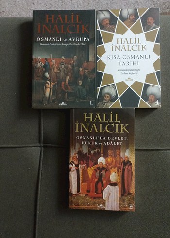 Halil İnalcık Osmanlı Tarihi Seti - 3 Kitap