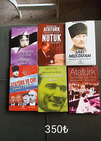 Beden Mustafa Kemal Atatürk Biyografi Kitapları Seti