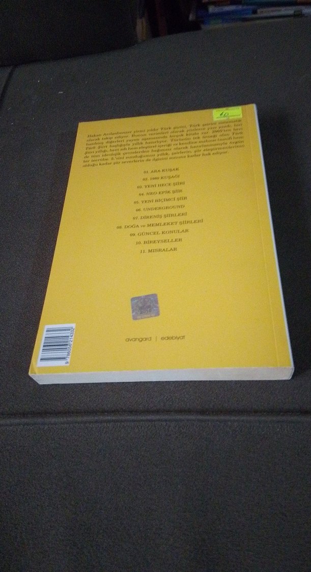 Türk Şiiri 20/10 - Hakan Arslanbenzer - Görsel 2