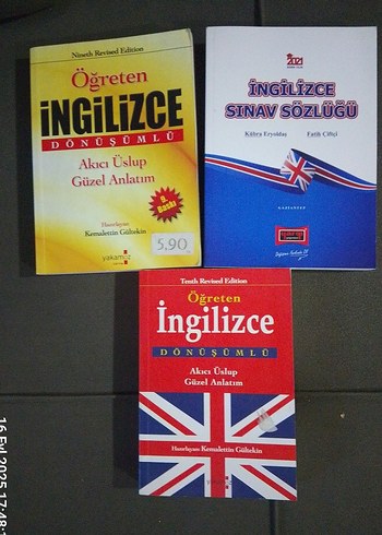 Öğreten İngilizce Sözlük ve Anlatım Kitapları