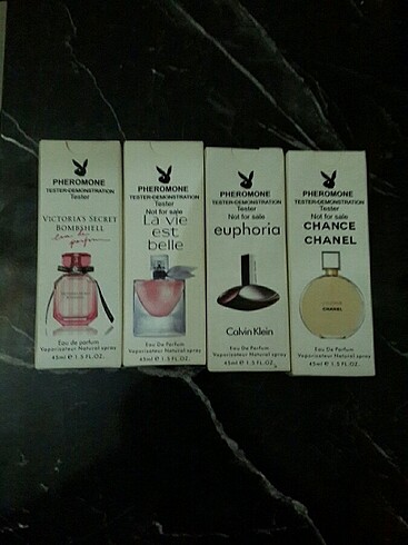 Chanel 45 ml 4 adet parfüm 