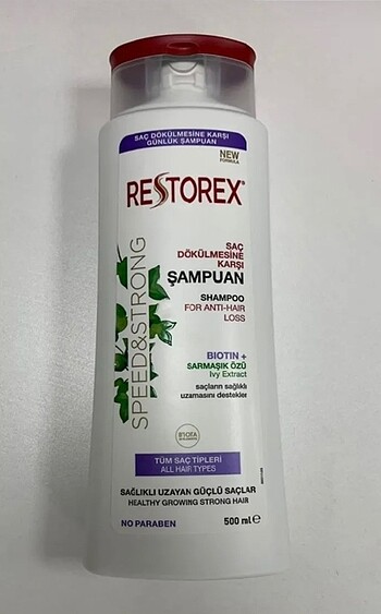 Restorex Sarmaşık Özlü Şampuan Dökülme Karşıtı 500 ml