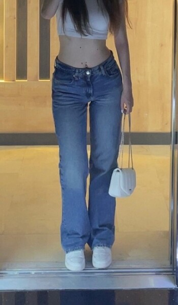 Zara Zara orta bel Jean