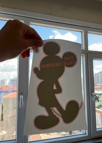 Mickey Mouse Kıyafet Baskısı