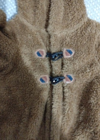 Kahverengi Kürklü Erkek Çocuk Kabanı - Görsel 3