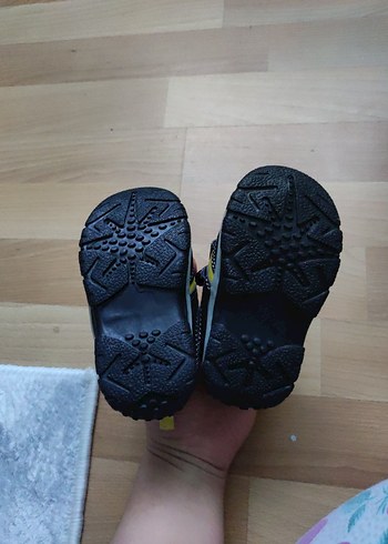 21 Beden sarı Renk Vicco Sarı Erkek Çocuk Spor Ayakkabı