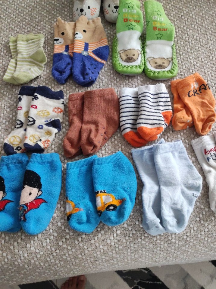 Renkli Çocuk Çorapı Seti - Görsel 2