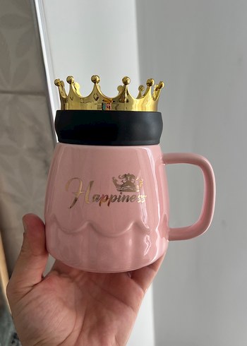 Siyah Taç Kapaklı Mr Right Kupa - Görsel 4