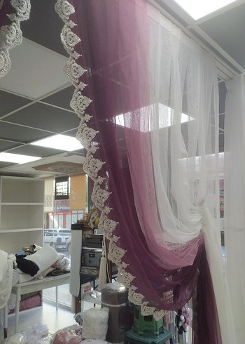 Mor Bohem Tie-Dye Fon Perde kod 30 - Görsel 5