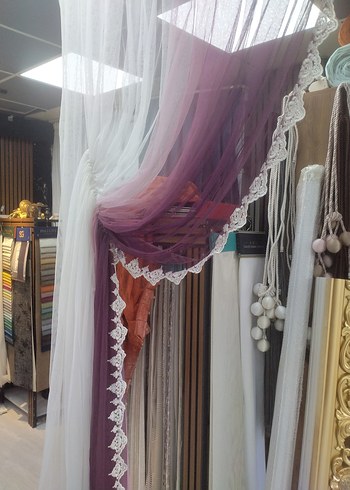 Mor Bohem Tie-Dye Fon Perde kod 30 - Görsel 3