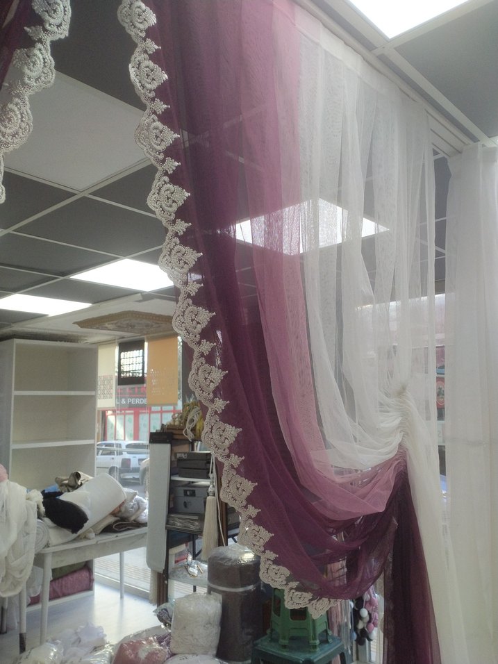 Mor Bohem Tie-Dye Fon Perde kod 30 - Görsel 5