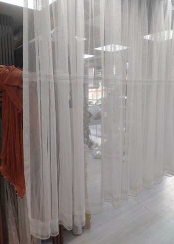 Beyaz Düz Tül Perde kod 29 - Görsel 2