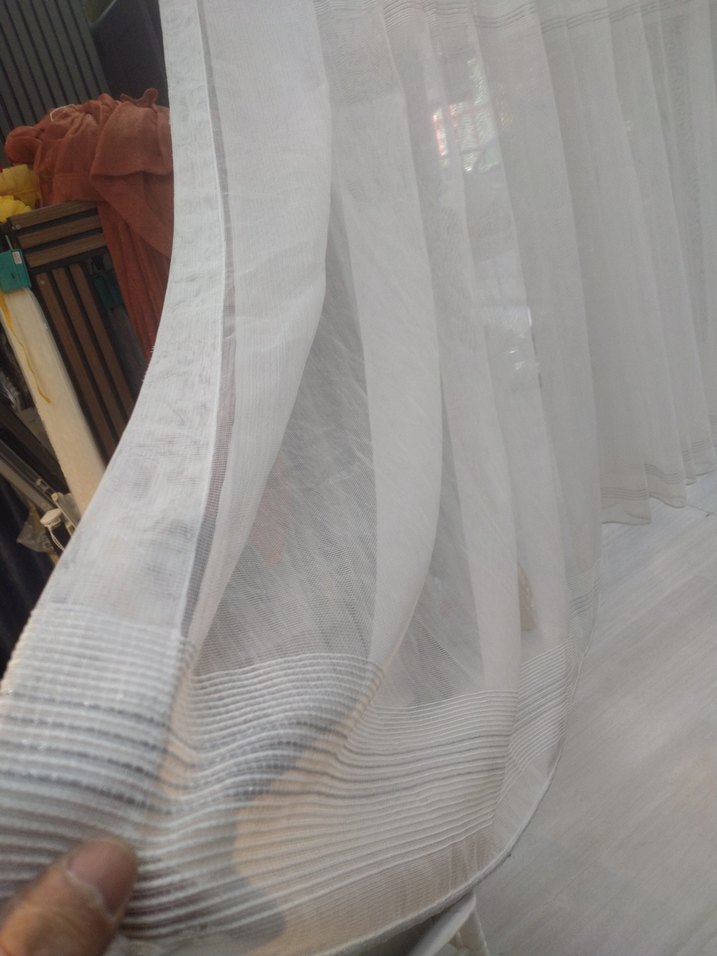 Beyaz Düz Tül Perde kod 29 - Görsel 4