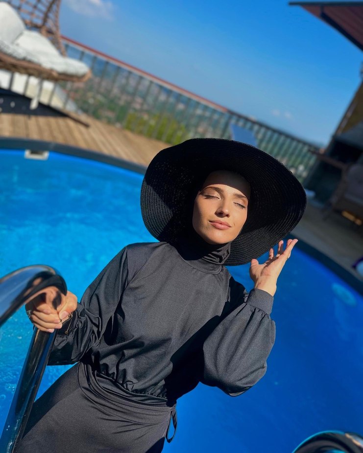 Siyah 3 lü haşema takım - Görsel 2