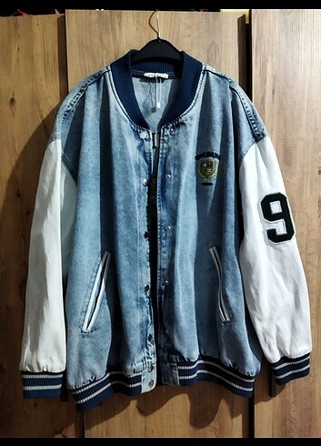 m Beden mavi Renk Vintage kot ceket