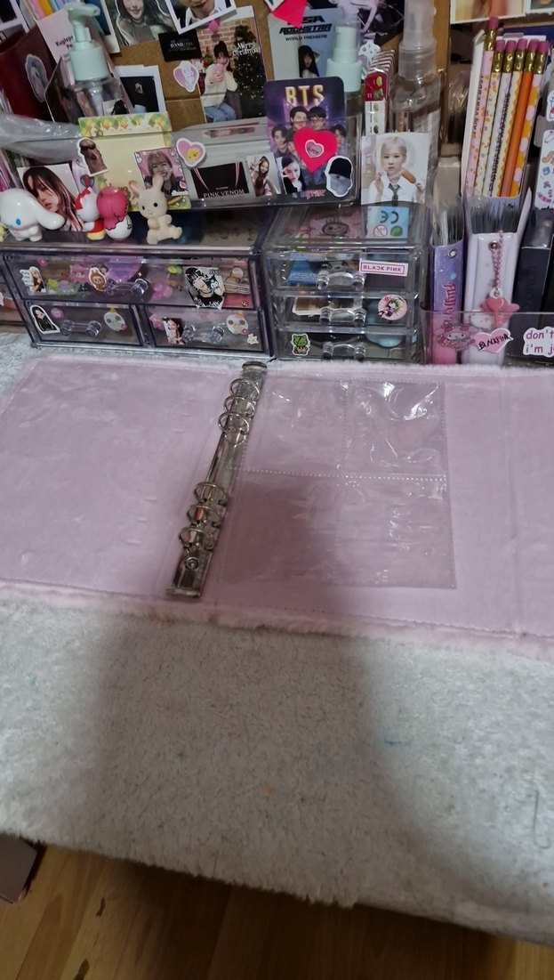 pembe binder - Görsel 3