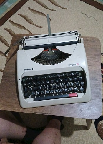Olympia Traveller C Beyaz Daktilo - Görsel 4