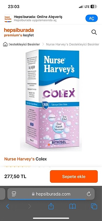 Nurse harveys gaz ilacı