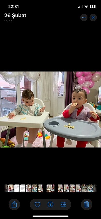 Ikea İkea Mama sandalyesi