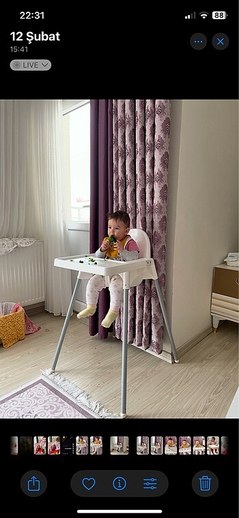İkea Mama sandalyesi