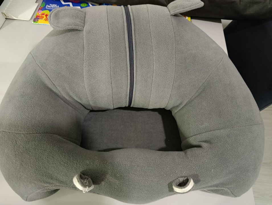 Exor Baby Gri Bebek Oturma Destek Minderi - Görsel 4