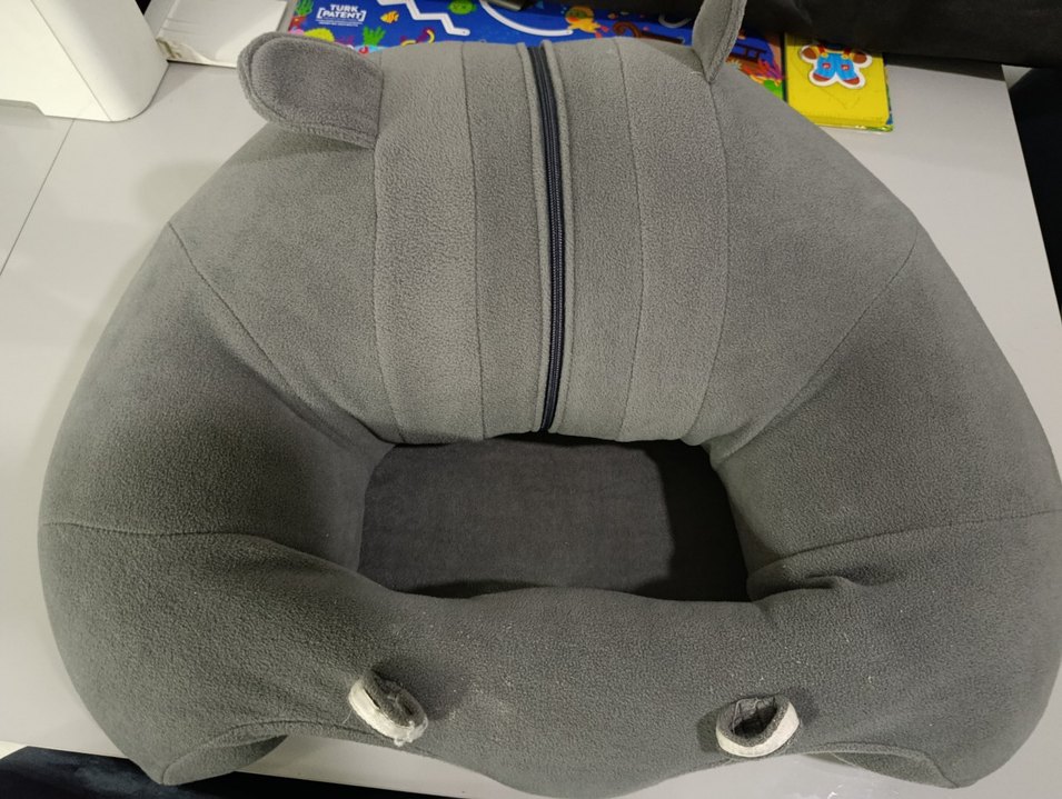 Exor Baby Gri Bebek Oturma Destek Minderi - Görsel 2