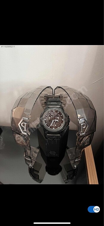 Philipp Plein PWWAA0523 Erkek Kol Saati temiz 2 aylık