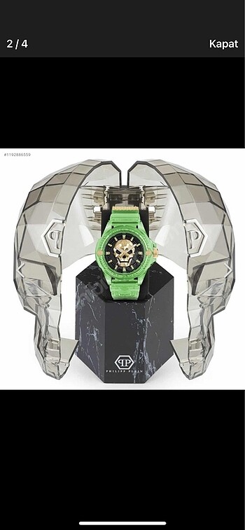 Philipp Plein PWWAA0924 14 günlük hiç kullanılmadı