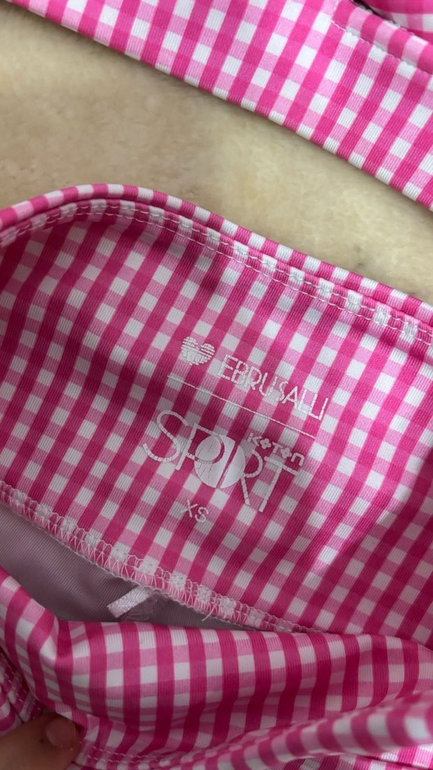 koton ebru şallı Mini Atlet ve Şort Takım - Görsel 5