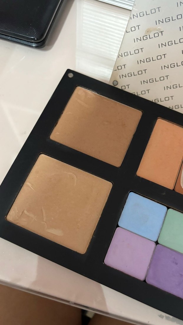 Inglot Çok Renkli kontür Paleti - Görsel 4
