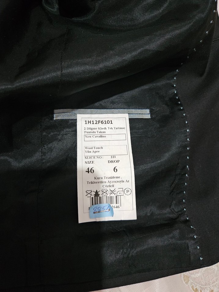 siyah Erkek Ofis Takım Elbise - Görsel 2