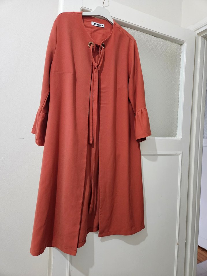 gül kurusu tunik - Görsel 2