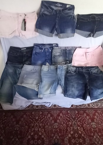 jeans Mini Kadın Denim Şort - Görsel 2