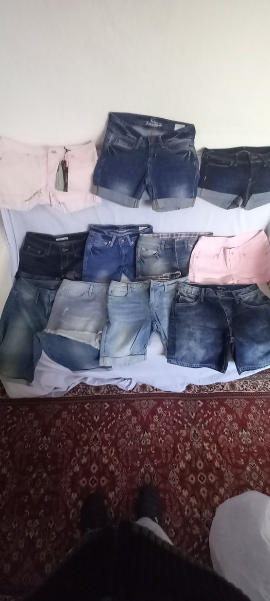 jeans Mini Kadın Denim Şort - Görsel 2