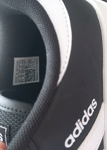 Adidas Adidas Siyah Beyaz Kadın - Erkek Spor Ayakkabı
