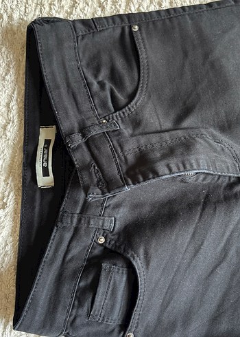 Siyah Kadın kot pantolon - Görsel 2