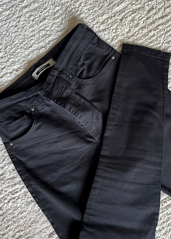 Siyah Kadın kot pantolon - Görsel 3