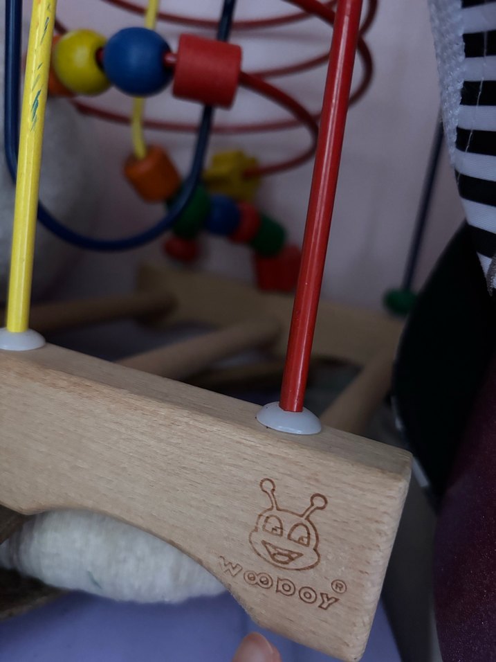 Renkli Ahşap Eğitici Oyuncak - Görsel 4