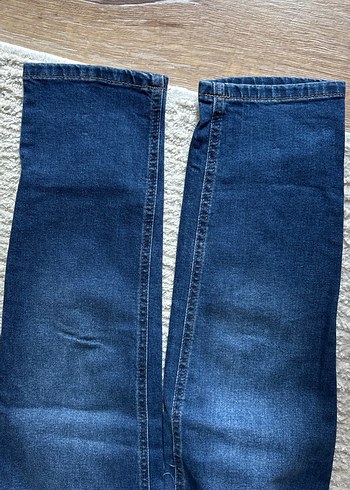 Kadın Mavi Kot Pantolon - Görsel 3